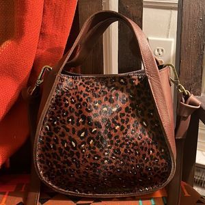 NWT Madewell leather hobo style crossbody